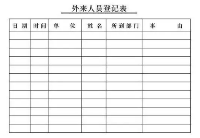 食品工廠訪客系統(tǒng)代替手寫(xiě)登記效率更高更安全